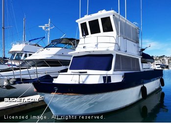 MARSHALL BOAT for sale picture - Trawler w/Trunk Cabin & Cockpit